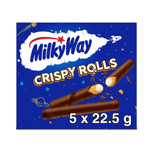 Milky Way Crispy Rolls 5 x 22,5g-SnackShop B2C-SNACK SHOP AUSTRIA
