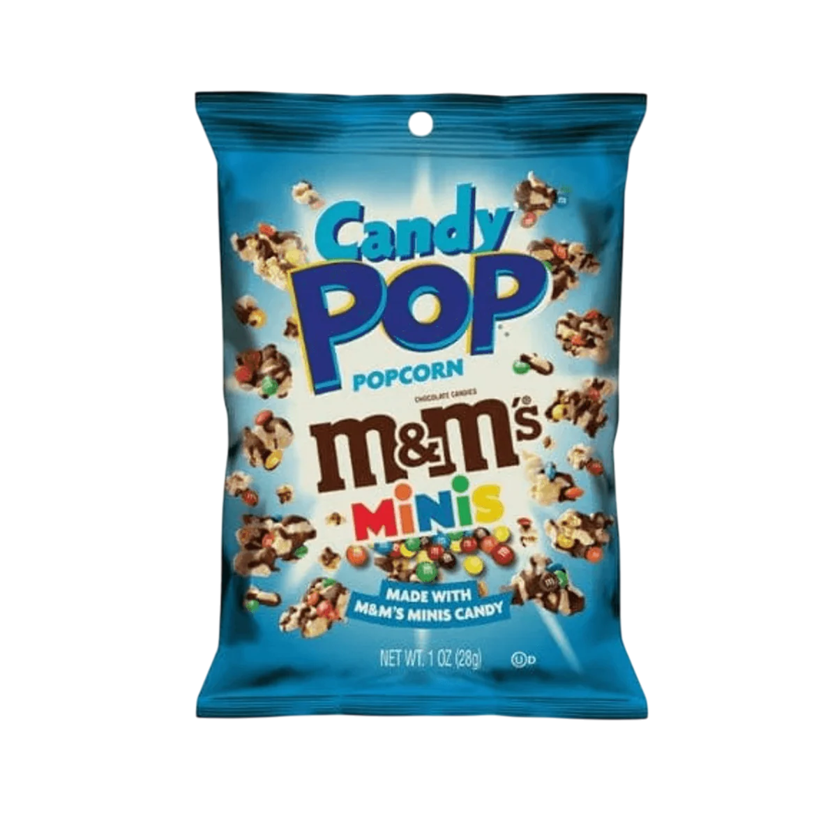 Candy Pop Popcorn M&M's Minis 28g-SNACK SHOP AUSTRIA-SNACK SHOP AUSTRIA