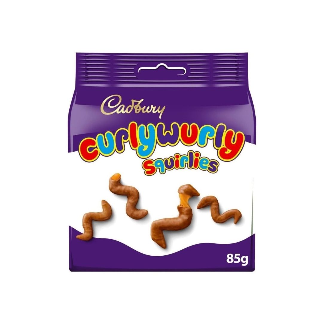 Cadbury Curly Wurly Squirlies Bag 85g-SnackShop B2C-SNACK SHOP AUSTRIA