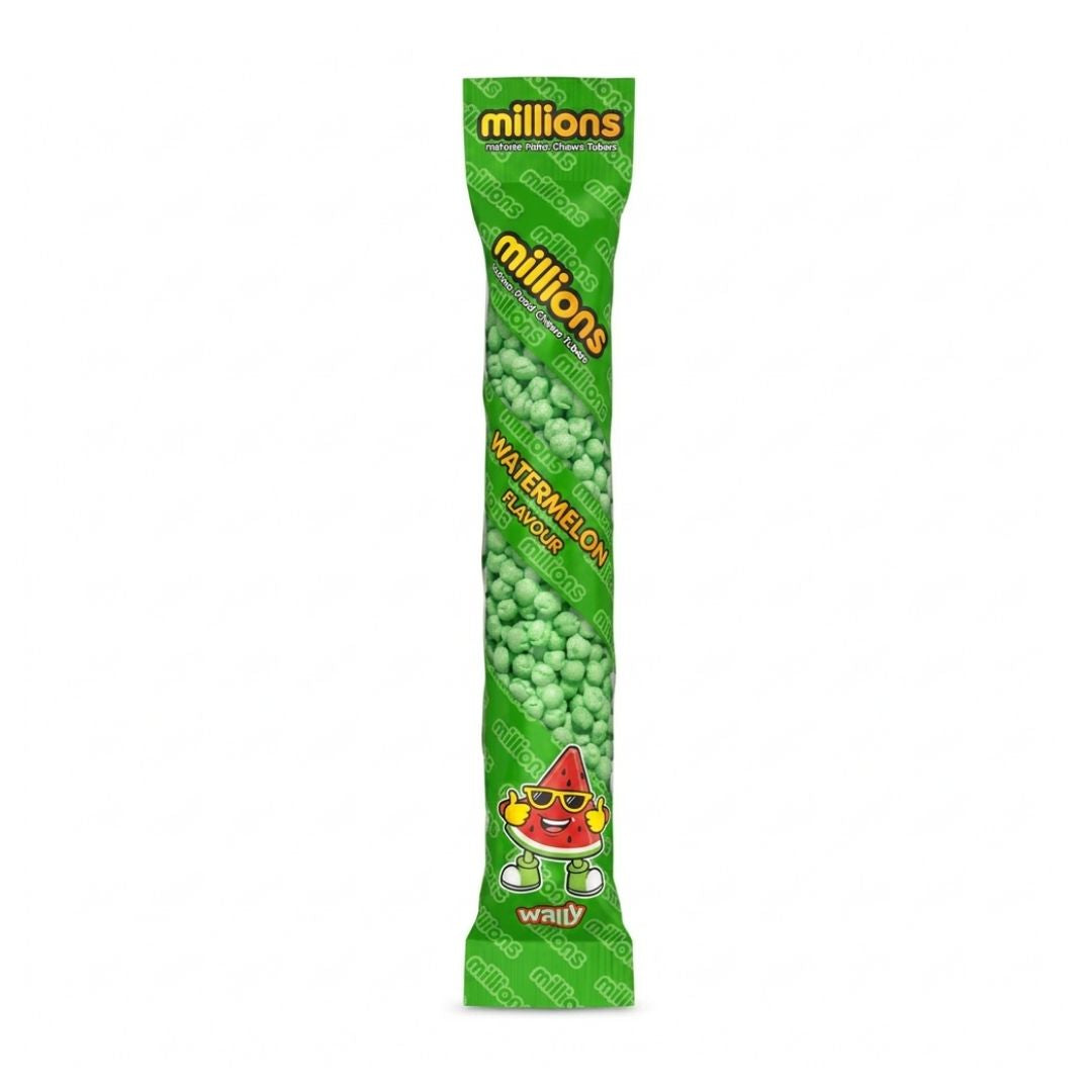 Millions Tube Watermelon 55g-SnackShop-SNACK SHOP AUSTRIA