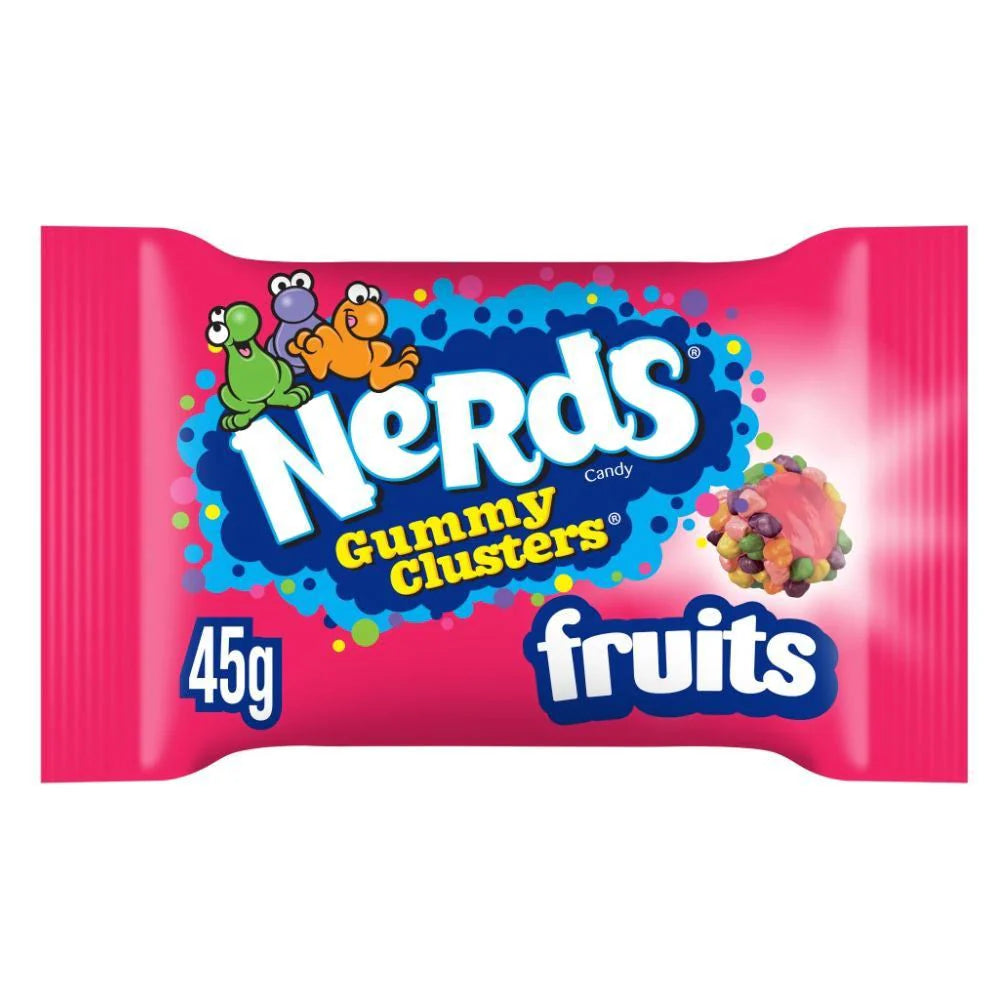 Nerds Gummy Clusters Fruits 45g-SnackShop-SNACK SHOP AUSTRIA
