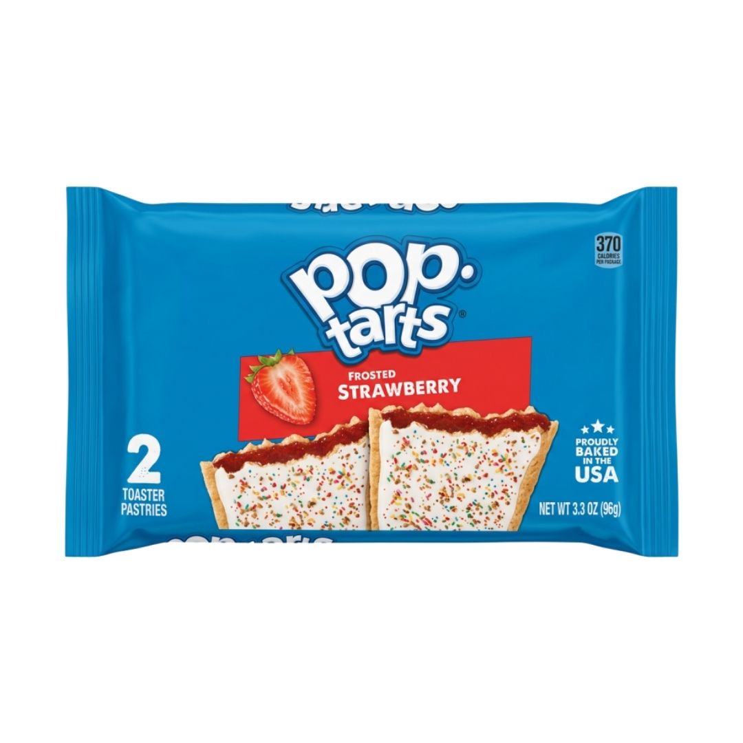 Pop-Tarts Frosted Strawberry 96g-SnackShop B2C-SNACK SHOP AUSTRIA