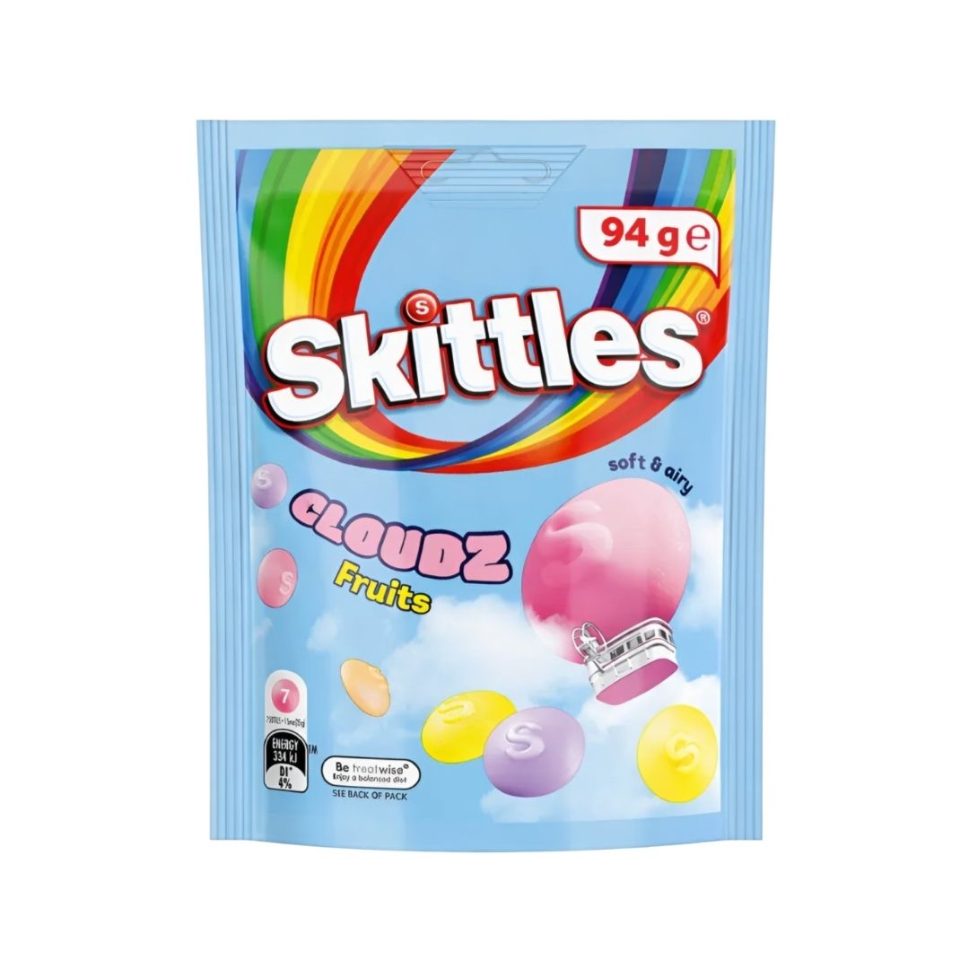 Skittles Squishy Cloudz Fruits 94g-Skittles-SNACK SHOP AUSTRIA
