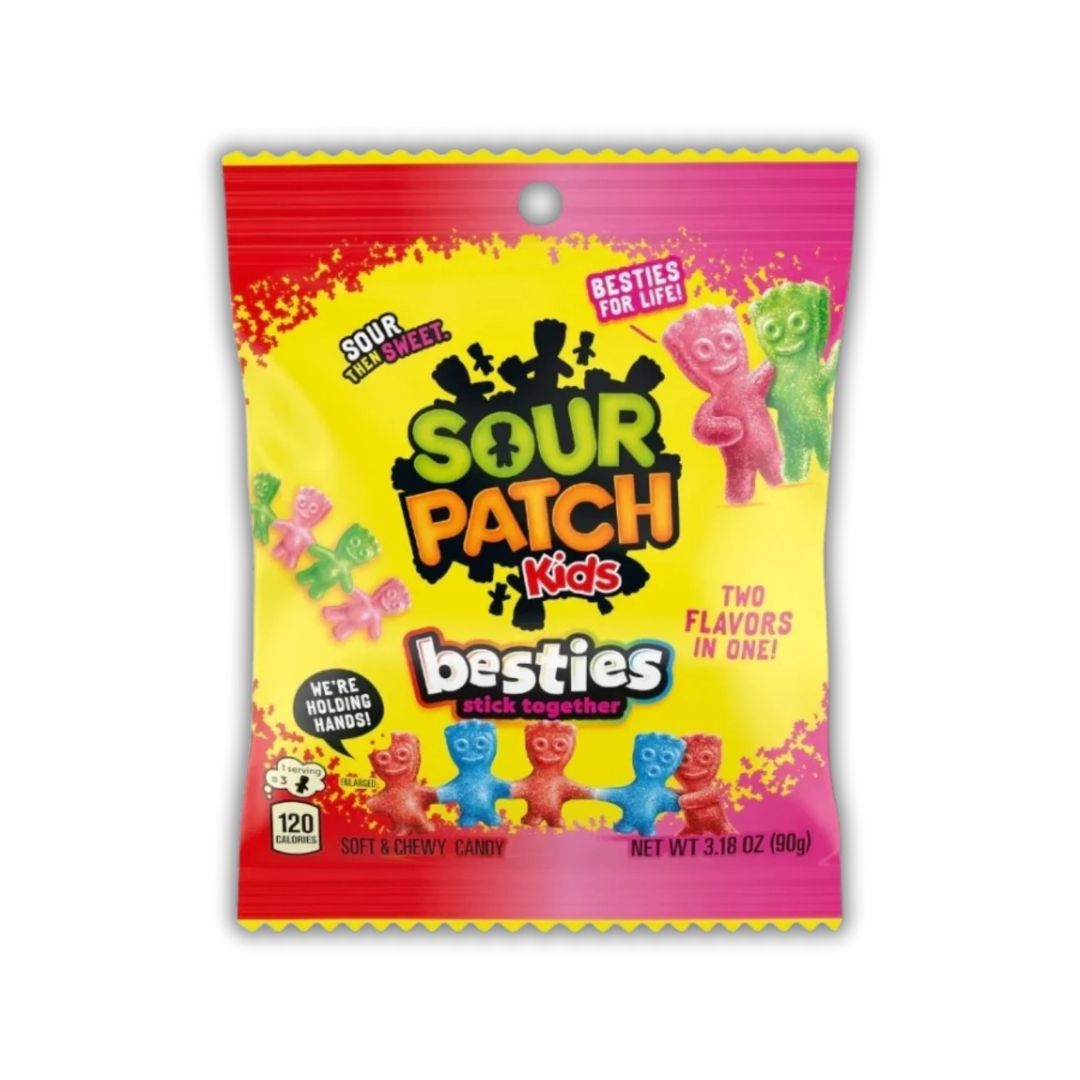 Sour Patch Kids Besties 90g-SnackShop B2C-SNACK SHOP AUSTRIA