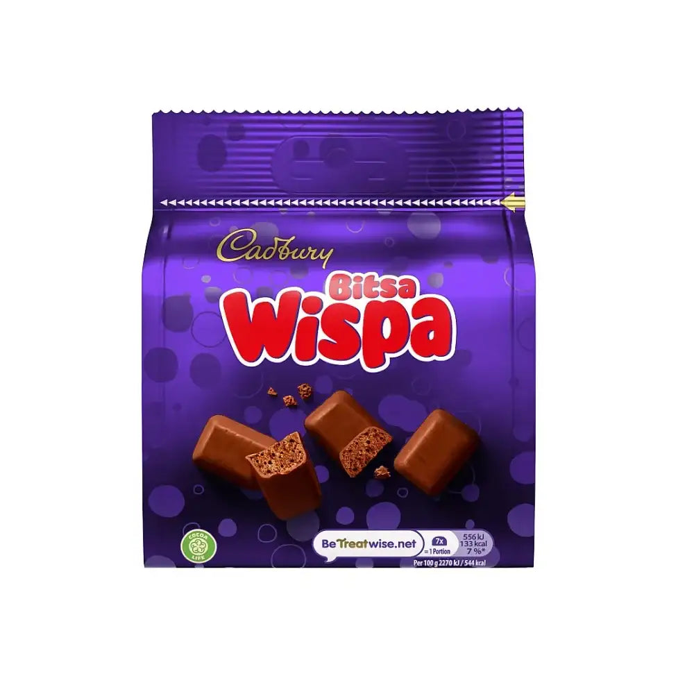 Cadbury Bitsa Wispa Bag 85g-SnackShop B2C-SNACK SHOP AUSTRIA