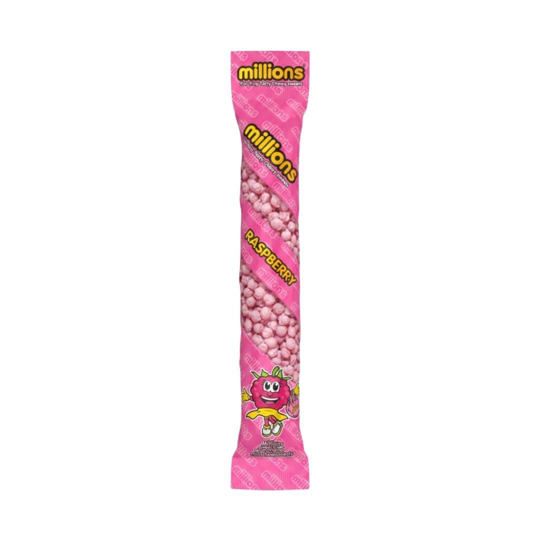 Millions Tube Raspberry 55g-SnackShop-SNACK SHOP AUSTRIA