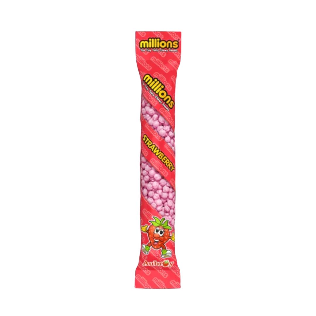 Millions Tube Strawberry 55g-SnackShop-SNACK SHOP AUSTRIA