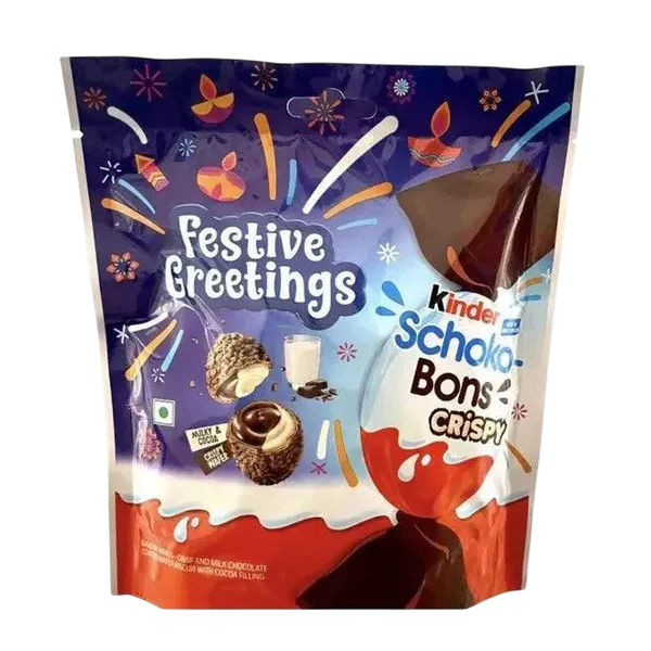 Kinder Schoko-Bons Crispy - 12 Stück Beutel 67,2g-SNACK SHOP AUSTRIA-SNACK SHOP AUSTRIA
