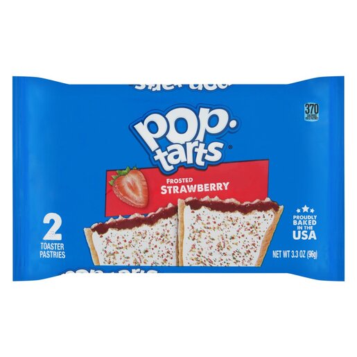 Pop-Tarts Frosted Strawberry 96g-SnackShop B2C-SNACK SHOP AUSTRIA